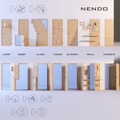 Seven Doors by Nendo - seven door designs