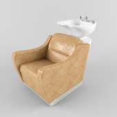 Washing hair salon with armchair &quot;Lavaggi&quot;