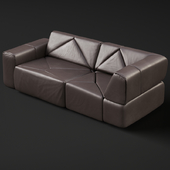 De Sede 88 sofa and corner segments