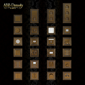 Outlets and switches Abb Dynasty, antique brass