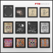 Day of the Dead Prints by PTM Images