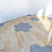 modern wood floor