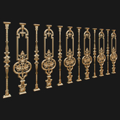 Forged balusters