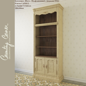 Bookcase with doors and tile Chateau HSQ1 CAPRICE by Equipe Ceramicas