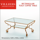 Villiers Rectangular Toga Coffee Table