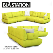 Corner sofa &quot;Dunder&quot; Bla station