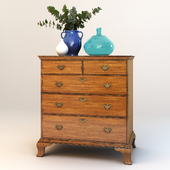 English classic chest of drawers