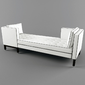 Dunbar Tete a Tete sofa by Edward Wormley