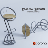 Барный стул от Dialma Brown