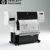 HP Designjet T7100 Printer - plotter