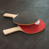 Racket for ping-pong table
