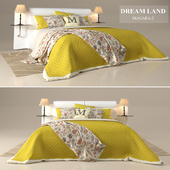 Bed &quot;DreamLand_Niagara-2&quot; with the author&#39;s bedding