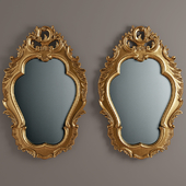 сarved mirror