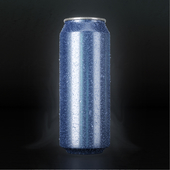 Beer 0.5l aluminum cans + drop