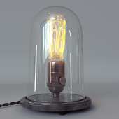 Настольный светильник с лампой Эдисона