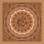 The square mosaic parquet