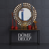 Dome Deco набор декора с зеркалом и консолью