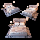 Bed linen, bed Milana Blest, lighting Alfa Lex