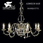 Chandelier hanging ARTE LAMP A2092LM-8AB