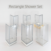 Collection of Rectangular Shower Cabins