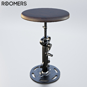 Chair Roomers Black Fe24-816