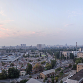 Panorama evening Kiev