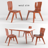 Crest Bentwood Chair and Dining Table