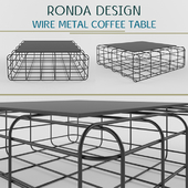 Ronda Design Wire Metal Coffee Table
