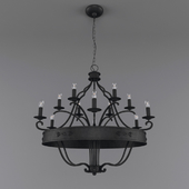 wrought-iron chandelier / wrought iron chandelier