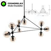 Suspension Modo Chandelier - Cosmorelax Pendant lamp Modo Chandelier