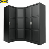 Ikea Paks-corner cabinet