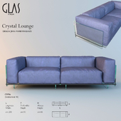 GlassItalia Crystal Lounge Sofa