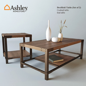 Dexifield Table Set of 2 (Ashley) with decor