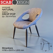 Scab design natural drop pop