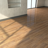 Laminate flooring with high-resolution textures from Eger.