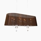 Sompex Pendant Lamp Organza oval