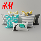 Декоративные подушки от H&M Сет 3 (тропический)
