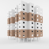 3BHK Multi-storey residential Apartment