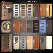 Doors (18 pcs. 20 colors) Techno series part 1