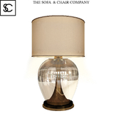 CONCAVE BRASS_TABLE LAMP