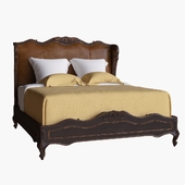 Hooker grandover california king upholstered shelter bed