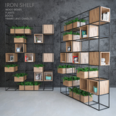 Iron shelf