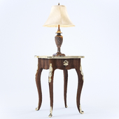 Table Lamp & End Table
