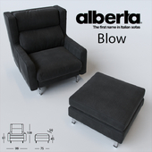 Alberta Salotti/Blow armchair