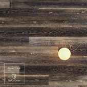 Burnt Oak wooden floor by DuChateau