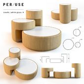 Per/use Levels Coffee Table