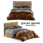 Кровать Dialma Brown