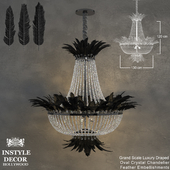 in-style decor luxury crystal chandelier