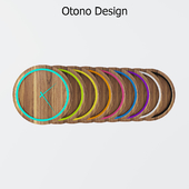 Farbrnfroh clocks Otono design