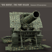 Big Bertha (Big Berta) 420-mm mortar